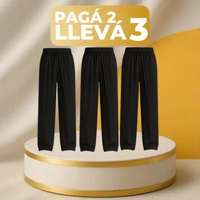 [¡Pagá 2 y Llevá 3!] Pantalón Femenino Vick de Algodón Peruano y Seda Fría