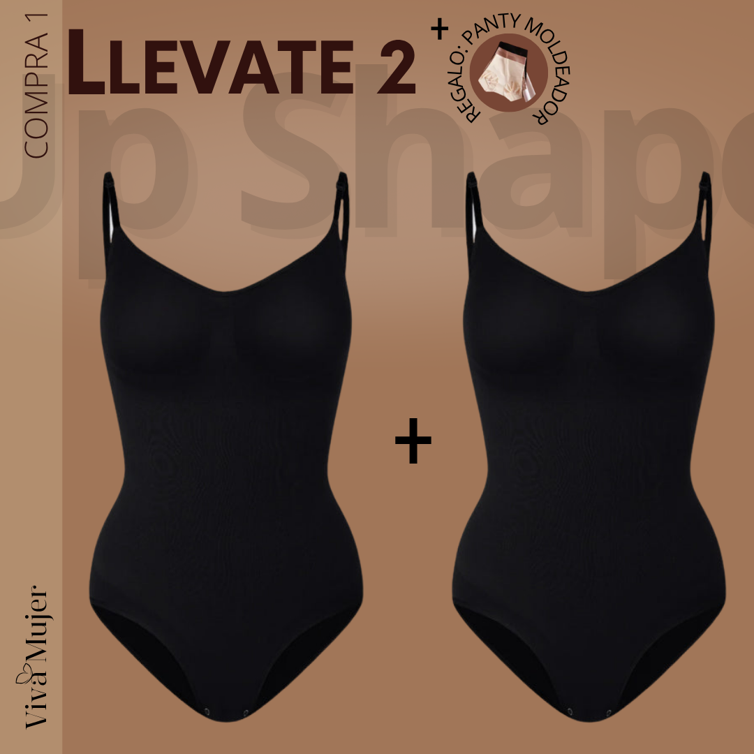 [Llevá 2, Pagá 1] Body Moldeador Up Shaper + Regalo Culotte Modelador