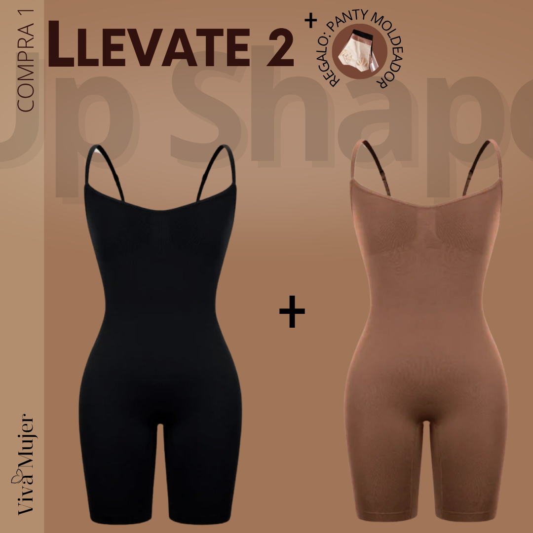 [Llevá 2, Pagá 1] Body Moldeador Up Shaper + Regalo Culotte Modelador